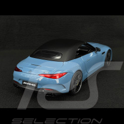Mercedes-AMG SL63 4Matic+ Convertible 2021 Light Blue 1/18 iScale 180054