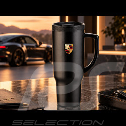 Porsche Mug Crest Thermos Bottle Matt Black WAP05010126STL