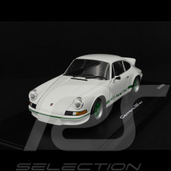 Porsche 911 Carrera RS 2.7 1973 × La Marzocco Grand Prix Weiß / Pythongrün Streifen 1/18 Minichamps WAP021118260RS