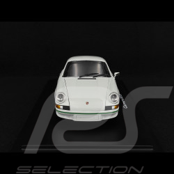 Porsche 911 Carrera RS 2.7 1973 × La Marzocco Grand Prix White / Python Green Stripes 1/18 Minichamps WAP021118260RS