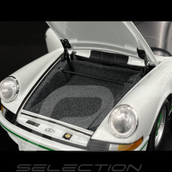 Porsche 911 Carrera RS 2.7 1973 × La Marzocco Grand Prix Weiß / Pythongrün Streifen 1/18 Minichamps WAP021118260RS