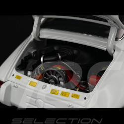 Porsche 911 Carrera RS 2.7 1973 × La Marzocco Blanc Grand Prix / Bandes Vert Python 1/18 Minichamps WAP021118260RS