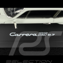 Porsche 911 Carrera RS 2.7 1973 × La Marzocco Blanc Grand Prix / Bandes Vert Python 1/18 Minichamps WAP021118260RS