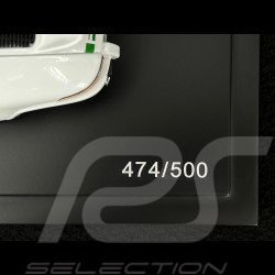 Porsche 911 Carrera RS 2.7 1973 × La Marzocco Blanc Grand Prix / Bandes Vert Python 1/18 Minichamps WAP021118260RS