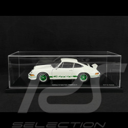 Porsche 911 Carrera RS 2.7 1973 × La Marzocco Blanc Grand Prix / Bandes Vert Python 1/18 Minichamps WAP021118260RS