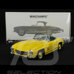 Mercedes-Benz 300SL Roadster W198 1958 Gelb 1/18 Minichamps 180039044