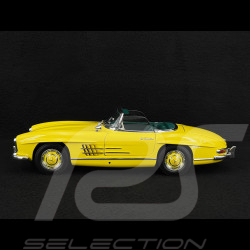 Mercedes-Benz 300SL Roadster W198 1958 Jaune 1/18 Minichamps 180039044