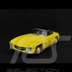 Mercedes-Benz 300SL Roadster W198 1958 Jaune 1/18 Minichamps 180039044
