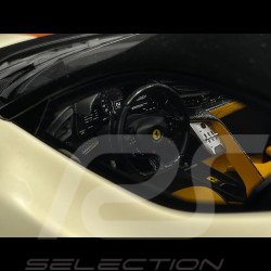 Ferrari 849 Testarossa 2025 Bianco Italia / Bande Giallo Ambra 1/18 BBR Models P18275C