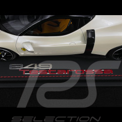 Ferrari 849 Testarossa 2025 Bianco Italia / Bande Giallo Ambra 1/18 BBR Models P18275C