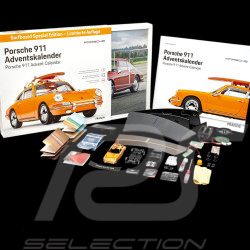 Porsche Advent Calendar 911 Type 901 1963 with Surfboard Champagne Yellow 1/43 Franzis 67263
