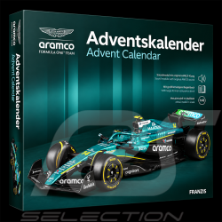 Calendrier de l'Avent Aston Martin AMR25 2025 F1 Vert 1/43 Franzis 67325