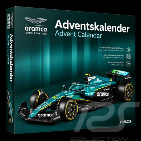 Aston Martin Adventskalender AMR25 2025 F1 Grün 1/43 Franzis 67325
