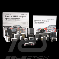 Calendrier de l'Avent Porsche 911 Carrera RSR Turbo 2.1 Martini Racing 75 Ans Porsche Motorsport 1/43 Franzis 67275