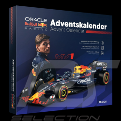 Calendrier de l'Avent Max Verstappen Red Bull RB21 n° 1 2025 F1 Bleu Marine 1/43 Franzis 67265