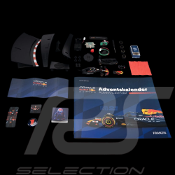 Max Verstappen Adventskalender Red Bull RB21 n° 1 2025 F1 Marineblau 1/43 Franzis 67265