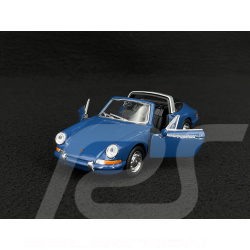 Porsche 911 S Targa 2.7 1974 Bleu Albert Jouet à friction 1/38 Welly MAP01091125