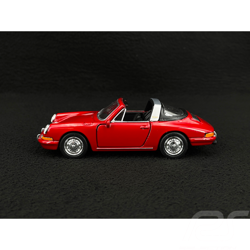 Porsche 911 S Targa 2.7 1974 Rouge Jouet à friction 1/38 Welly MAP01091125