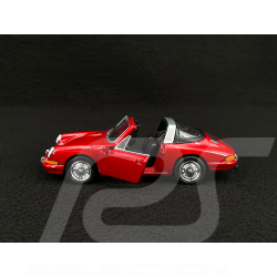 Porsche 911 S Targa 2.7 1974 Rouge Jouet à friction 1/38 Welly MAP01091125
