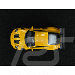 Porsche 911 GT3 RS Typ 992 2022 Signalgelb / Schwarze Streifen Reibungsspielzeug 1/38 Welly MAP01099224