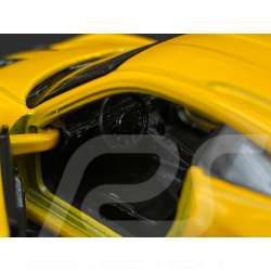 Porsche 911 GT3 RS Typ 992 2022 Signalgelb / Schwarze Streifen Reibungsspielzeug 1/38 Welly MAP01099224