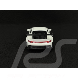 Porsche 911 GT3 RS Type 992 2022 Blanc / Bandes Vert Python Jouet à friction 1/38 Welly MAP01099224