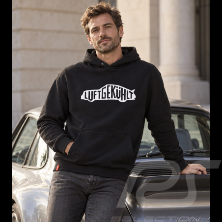 Sweat Porsche Luftgekühlt + Sac Noir WAP801TFWL - mixte