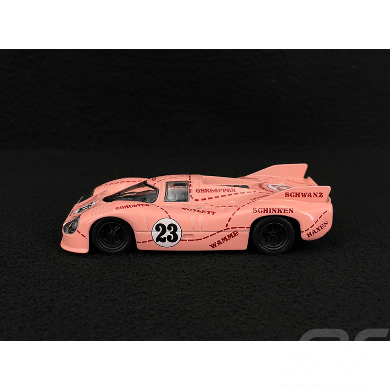Porsche 917/20 n° 23 Pink Pig / Cochon Rose 24h Le Mans 1971 Jouet à friction 1/38 Welly MAP01091726