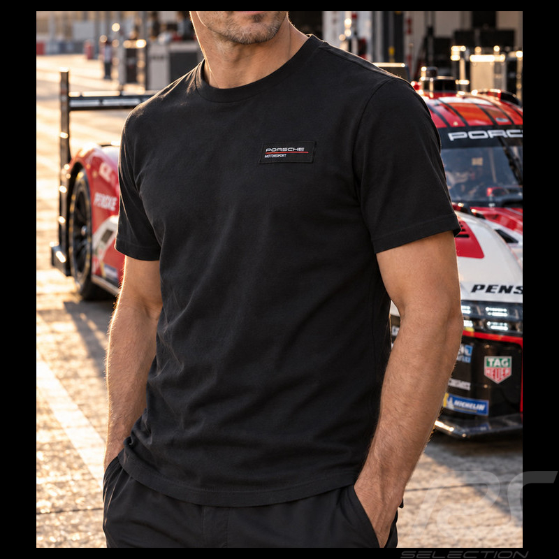 Porsche T-shirt Motorsport 5 Official Black 701227724-001 - men