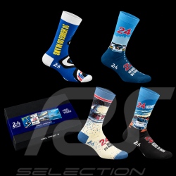 Inspiration 24h Le Mans Legendary Posters Retro Gift Set Socks - Unisex