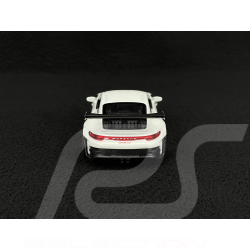 Porsche 911 GT3 RS Type 992 2022 Blanc / Bandes Rouge Indien Jouet à friction 1/38 Welly MAP01099224