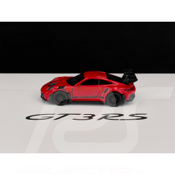 Porsche 911 GT3 RS Type 992 2022 Guards Red / Black Stripes Friction Toy 1/38 Welly MAP01099224