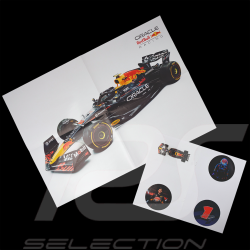 Calendrier de l'Avent Max Verstappen Red Bull RB21 n° 1 2025 F1 Bleu Marine 1/43 Franzis 67265