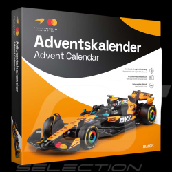 Calendrier de l'Avent McLaren MCL39 2025 F1 Orange Payaye 1/43 Franzis 67401
