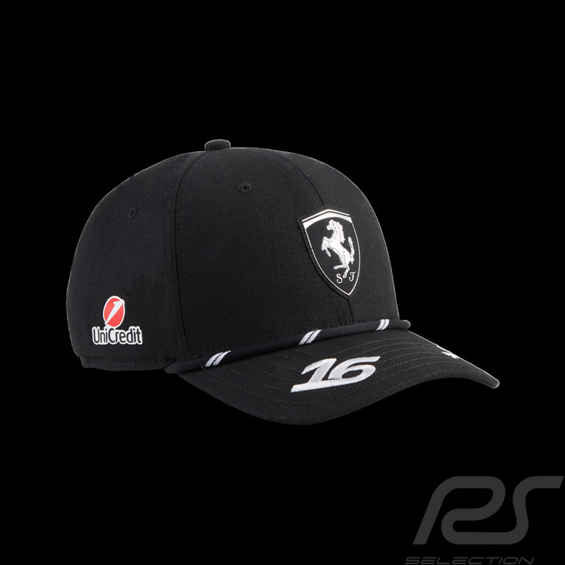 Ferrari Hat F1 Team Charles Leclerc 2026 Singapore GP Black 701242274-001 - unisex