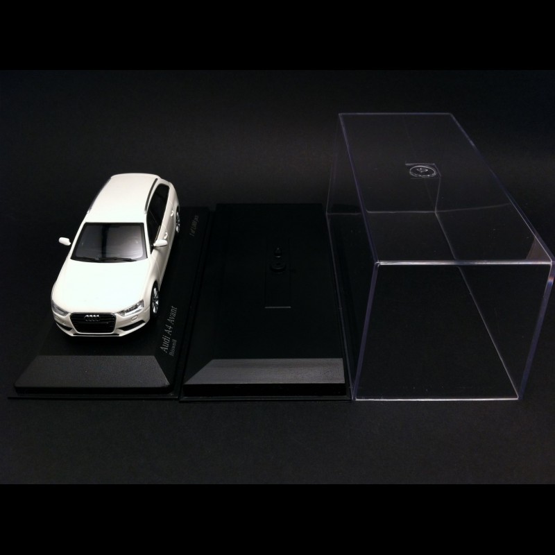 Boitier Vitrine Display Box 1/18 Base En Cuir Synthétique Beige - Foto 3