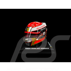 Charles Leclerc Helm Ferrari n° 16 GP Japan 2024 F1 Hommage Jules Bianchi 1/5 LookSmart LSHEL025