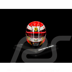 Charles Leclerc Helmet Ferrari n° 16 Japanese GP 2024 F1 Tribute Jules Bianchi 1/5 LookSmart LSHEL025