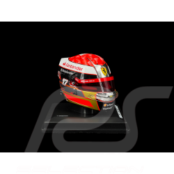 Charles Leclerc Helmet Ferrari n° 16 Japanese GP 2024 F1 Tribute Jules Bianchi 1/5 LookSmart LSHEL025