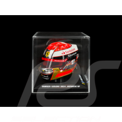 Casque Charles Leclerc Ferrari n° 16 GP Japon 2024 F1 Hommage Jules Bianchi 1/5 LookSmart LSHEL025