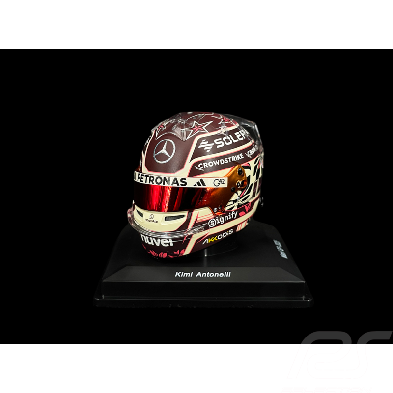 Kimi Antonelli Helmet Mercedes-AMG n° 12 Miami GP 2025 F1 1/5 Spark 5HF197