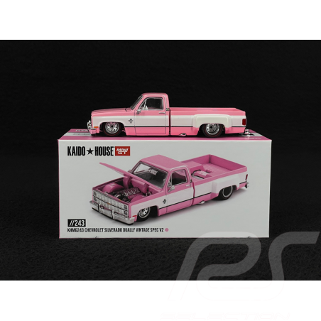Chevrolet Silverado Dually Vintage Spec V2 1980 Kaido House Rose 1/64 Mini GT KHMG243