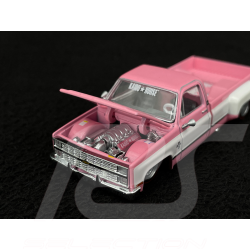 Chevrolet Silverado Dually Vintage Spec V2 1980 Kaido House Pink 1/64 Mini GT KHMG243