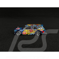 Datsun 510 Wagon Koi Wagon V1 1969 Kaido House Blau 1/64 Mini GT KHMG248