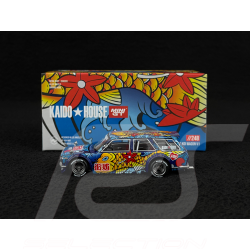 Datsun 510 Wagon Koi Wagon V1 1969 Kaido House Blau 1/64 Mini GT KHMG248