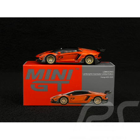 Lamborghini Aventador LB Works Orange MDX 2025 1/64 Mini GT MGT01133-R
