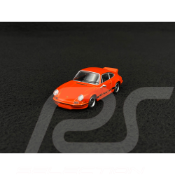 Porsche 911 Carrera RS 2.7 1973 Orange Tangerine / Bandes Noires 1/64 Mini GT MGT01142-L