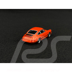 Porsche 911 Carrera RS 2.7 1973 Orange Tangerine / Bandes Noires 1/64 Mini GT MGT01142-L