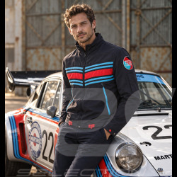 Porsche Jacke Günstige Martini Racing Kollektion Winddichte Marineblau WAP556P0MR - Herren