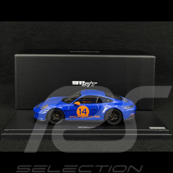 Porsche 911 S/T Type 992 2024 Sonderwunsch Bleu Nogaro Métallisé 1/43 Spark WAP020561260ST